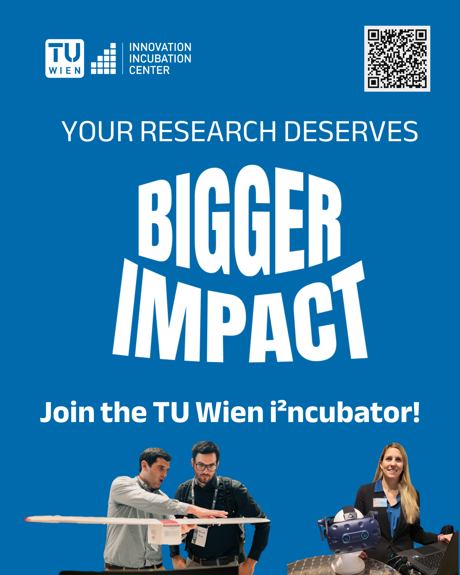 Transform Your Research into Market-Ready Products with the TUW i²ncubator