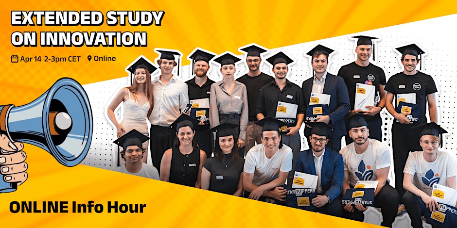 ONLINE Info Hour “Extended Study on Innovation” – Ask all your questions