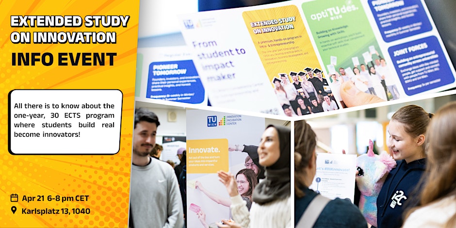 Info Event  Extended Study on Innovation – Class 2026